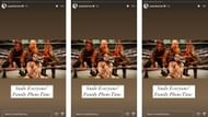 Cross shared an image with her faction today on Instagram.